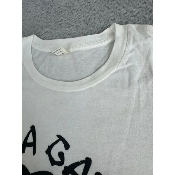 Gabba Gabba Graphic Long Sleeve White Tee M 100% Cotton Graphic Unisex Retro - Picture 3 of 9